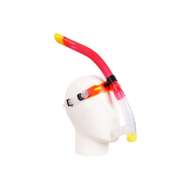 S15 Yetişkin Yüzücü Eğitim Şnorkeli Kırmızı