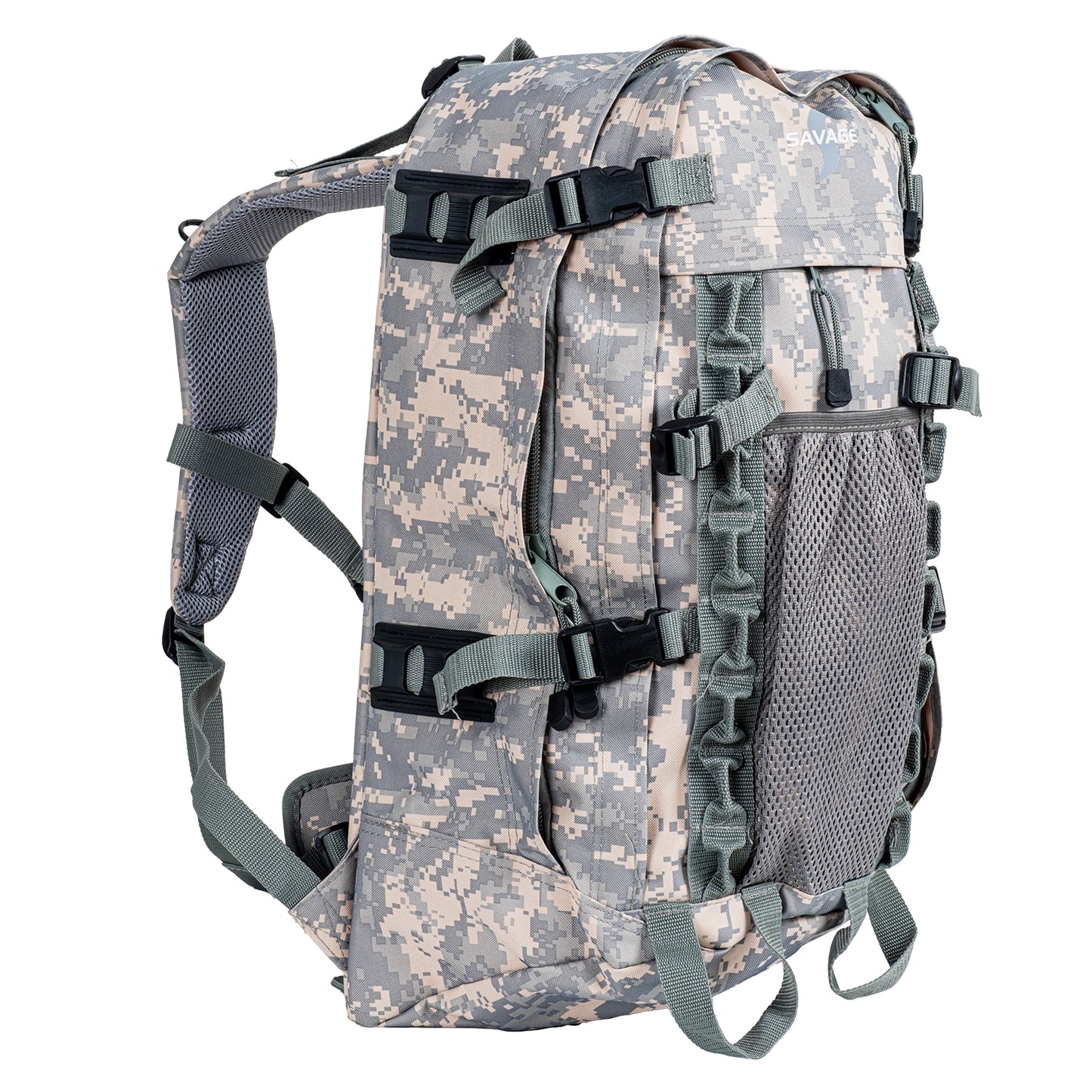 Outdoor Sırt Çantası - Savage Ventura - 50 LT. - Gri Kamuflaj - HH04033