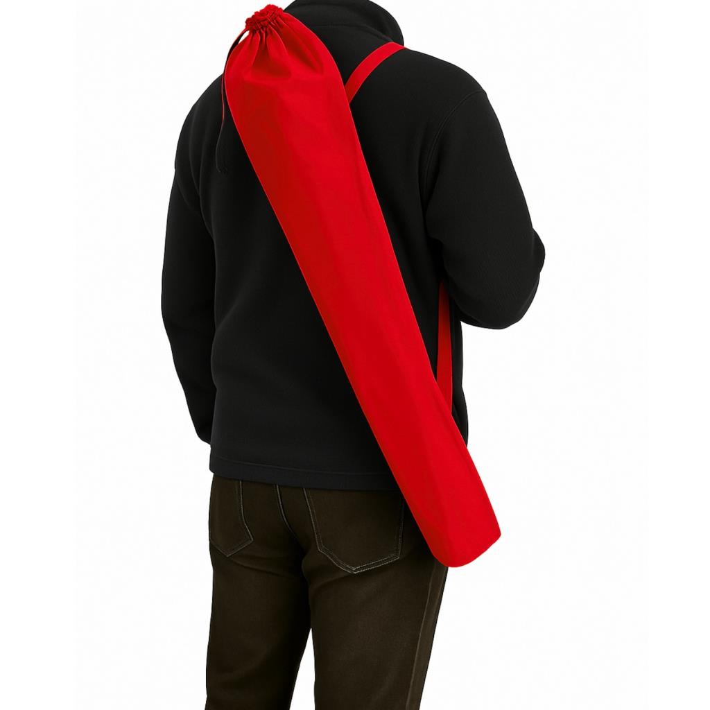 2 Adet Katlanır Kamp Sandalyesi ve Masa Seti - (DY.001) - Kırmızı/Sarı - Plaj Sandalyesi