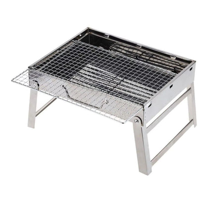 Portatif Katlanabilir Mangal - Madfox Roadtrip BBQ - Silver - 547306