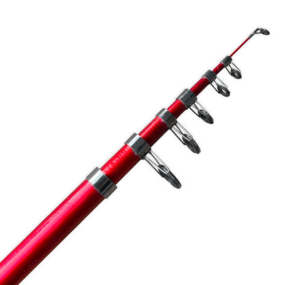 Teleskopik Olta Kamışı - Azur - 300cm - 40/80 Gr - Kırmızı - Protackle