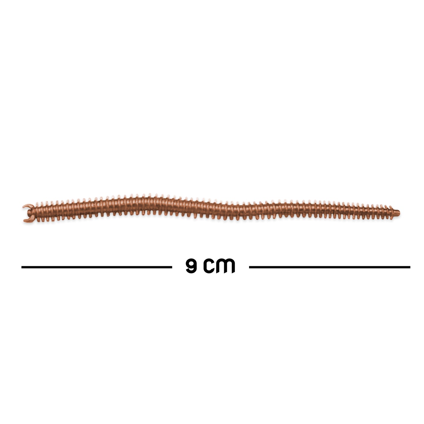 Silikon Kurt Balık Yemi - Kokulu - Silkworm - Kahve - Power Bait (9952)