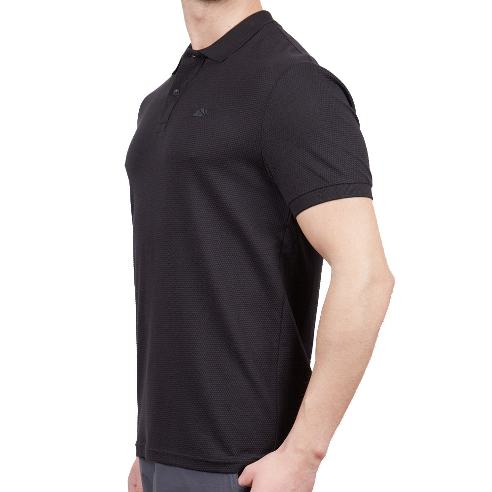 Erkek Polo Yaka Tişört - Roc - Siyah (600603)