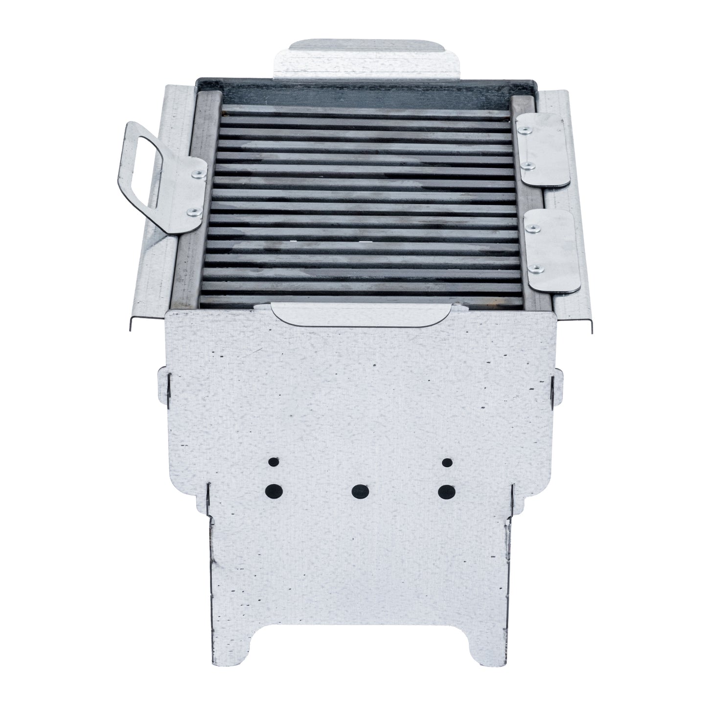 Katlanabilir Ayaklı Portatif Mangal - Paslanmaz - Argeus - Küçük - Taşıma Çantalı