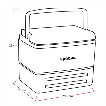 Buzluk - Igloo - EliteCore - 8.2 lt - Yeşil - 300724