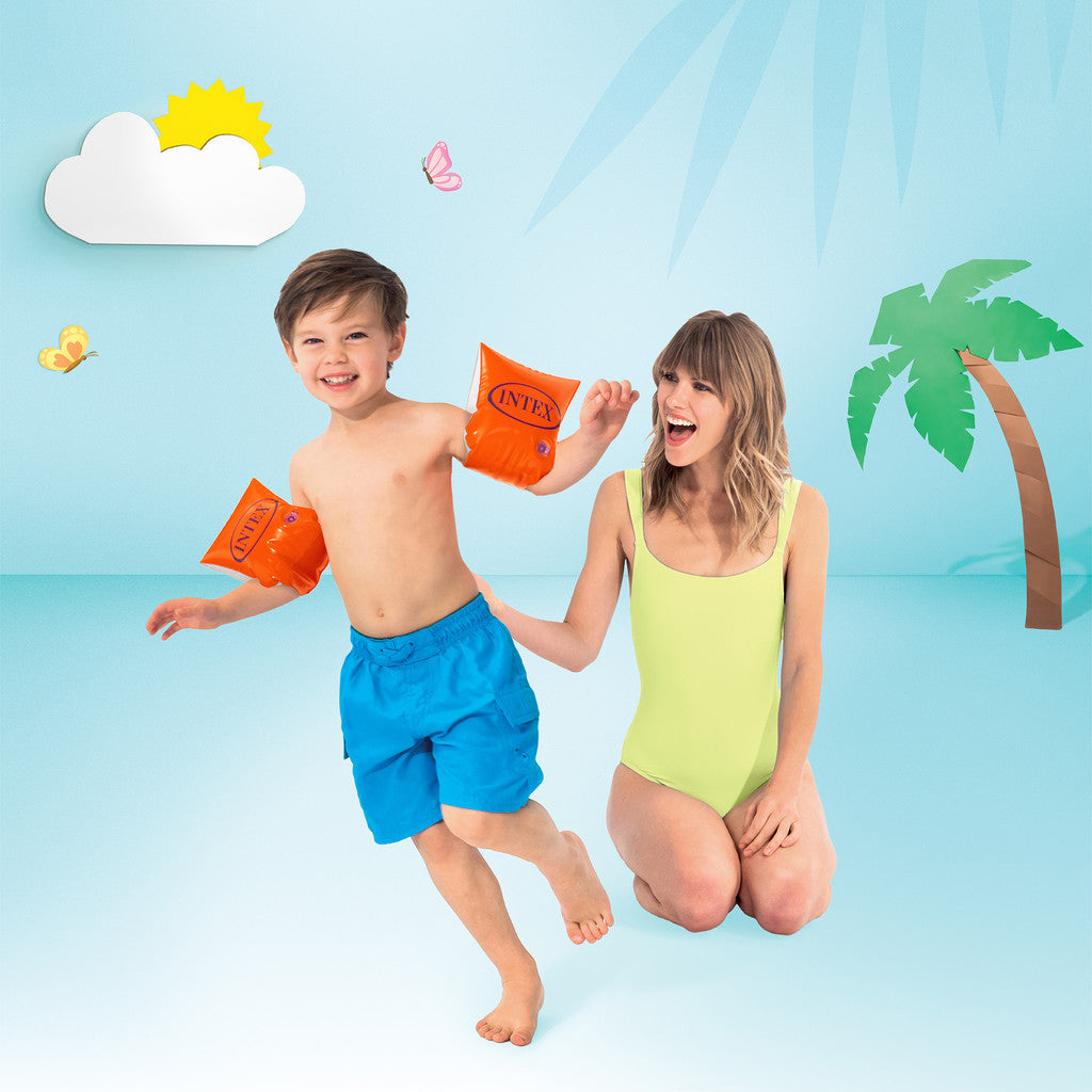 Deniz&Havuz Kolluğu - Intex - Kırmızı - 30 x 15 cm (58641)