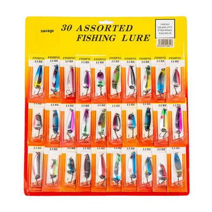 30'lu Olta Kaşığı Seti - Alabalık/Turna/Levrek - (SNK01-517)