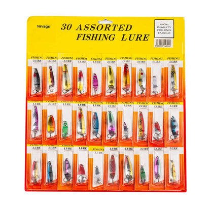 30'lu Olta Kaşığı Seti - Alabalık/Turna/Levrek - (SNK08-555)