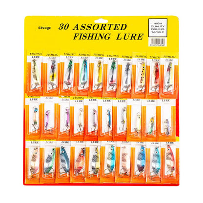 30'lu Olta Kaşığı Seti - Alabalık/Turna/Levrek - (SNK10-548)