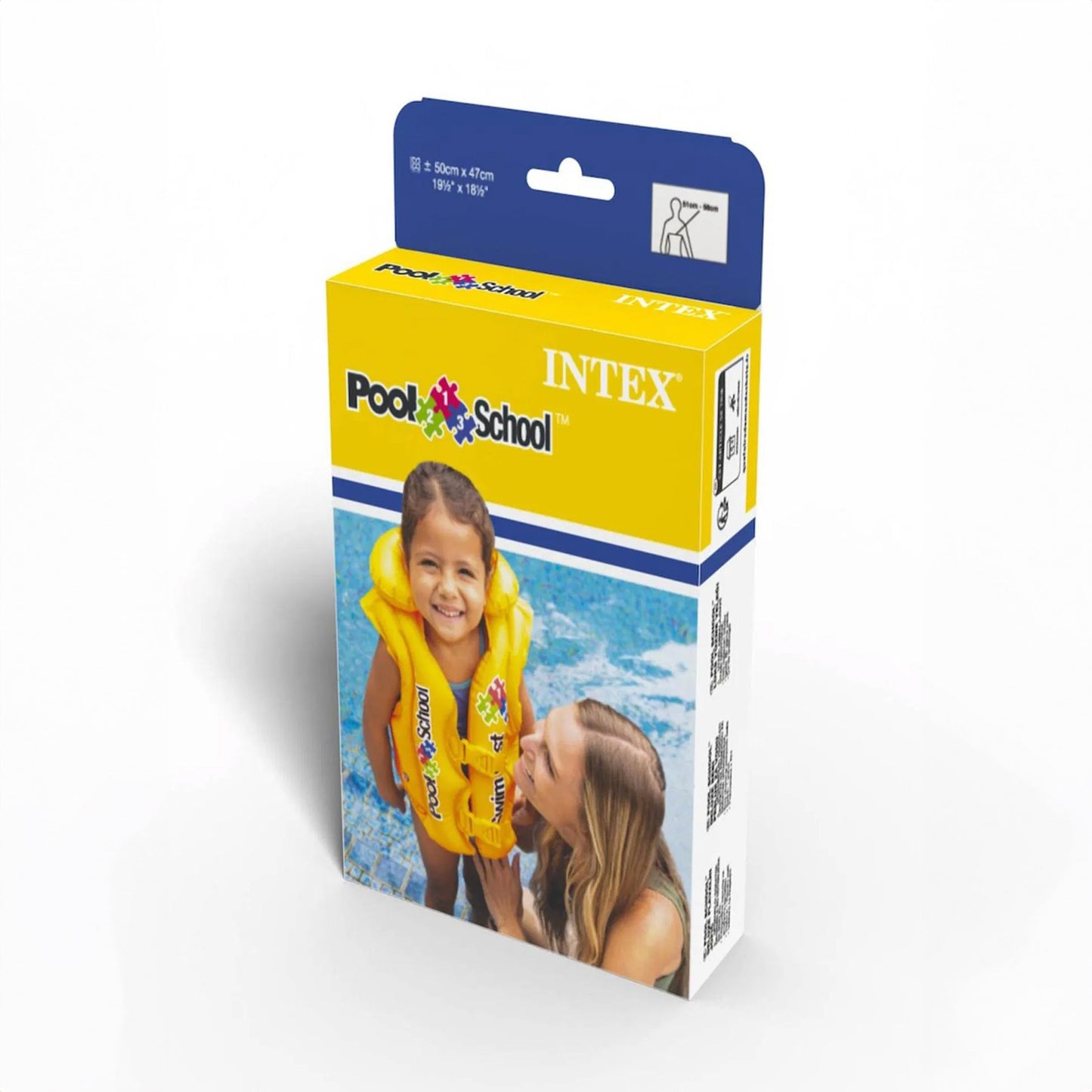 Çocuk Can Yeleği - Intex - Yakalı - Sarı (58660)