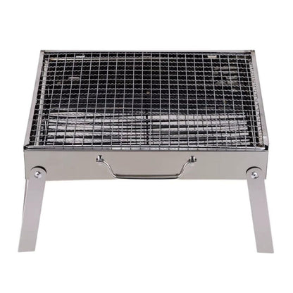 Portatif Katlanabilir Mangal - Madfox Roadtrip BBQ - Silver - 547306