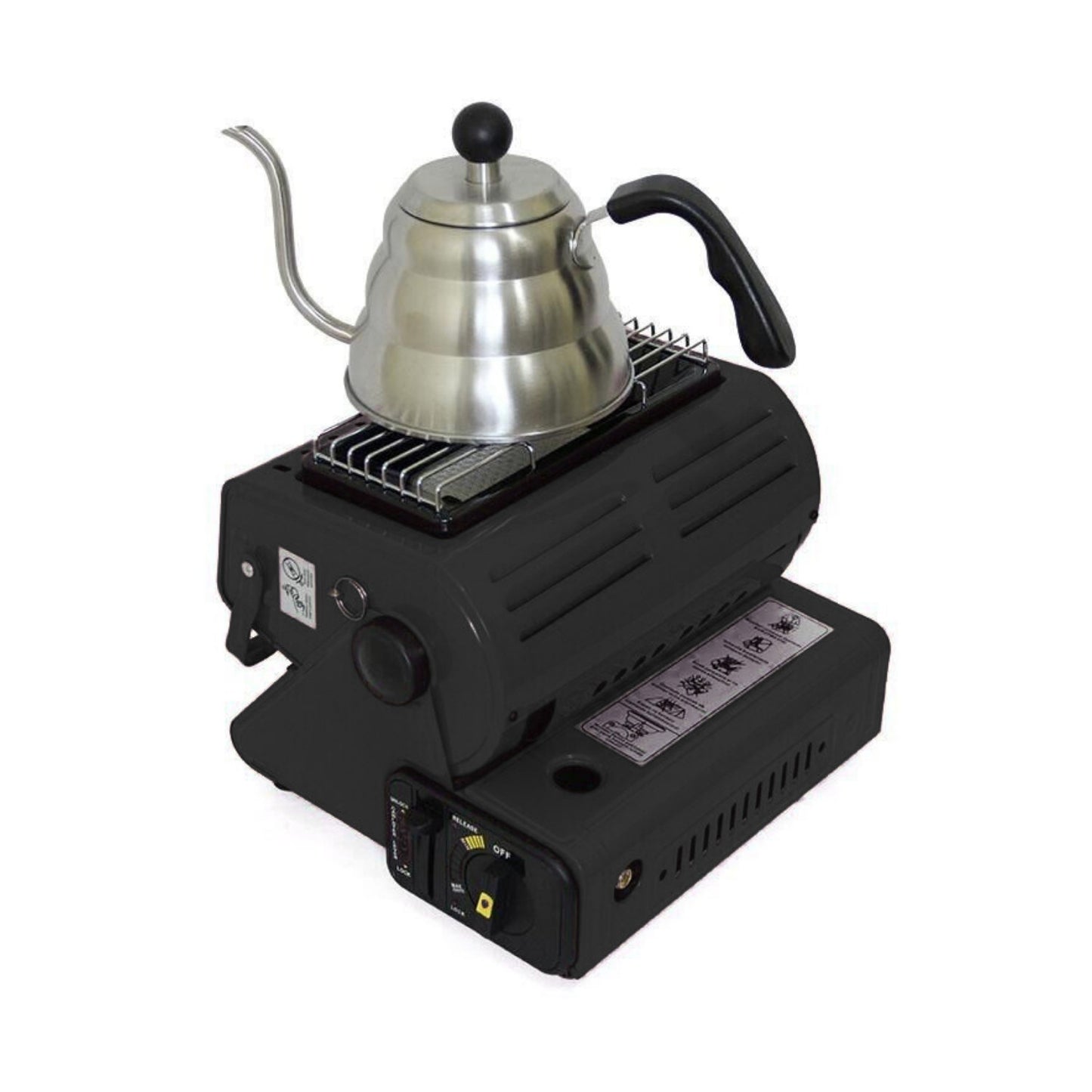 Portatif Kamp Sobası - Madfox Big Fire Maxi - Siyah - 547261