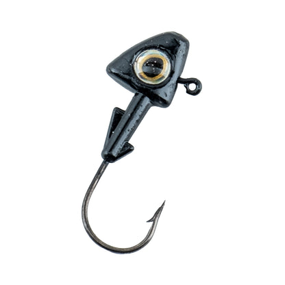 Kurşunlu Jighead Zoka - 6g - Fishack - Siyah (XHA07) - 5 Adet