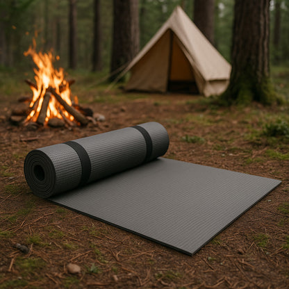 Kamp Matı -  Argeus - 10mm Foam Mat - Gri - (60*190 cm)