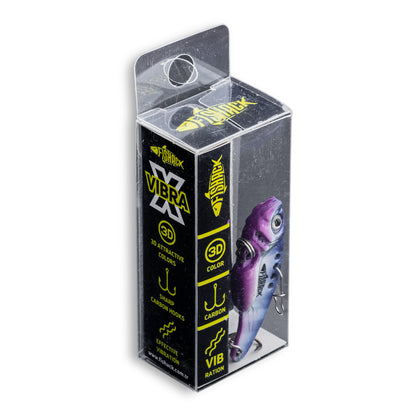 Vibrasyon Yem - LRF/Spin Jig - Fishack VibraX - 7g 40mm - Electric Sunset - UV Boyalı