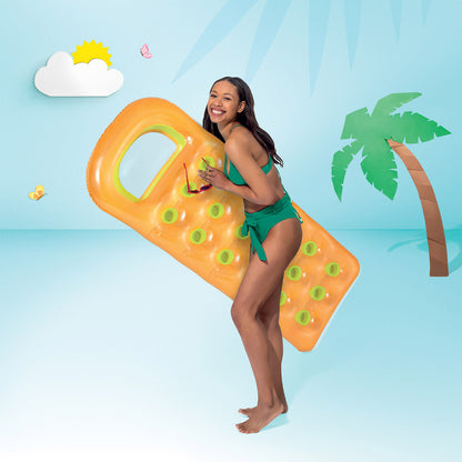 Şişme Havuz Deniz Yatağı - Bardaklıklı - Sarı (59895)