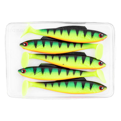 Silikon Balık - 4,5g 85mm - Fishack PredatorX - UV Boyalı - Volt