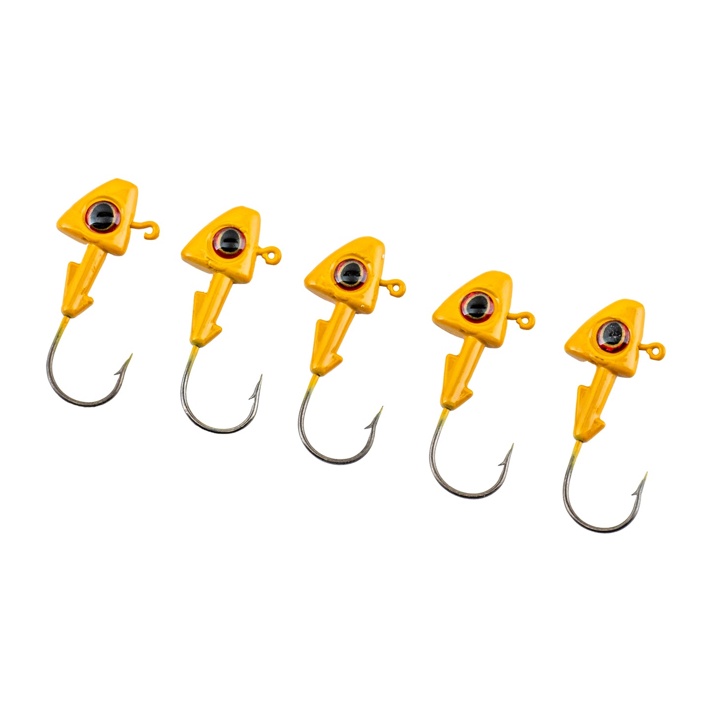 Kurşunlu Jighead Zoka - 6g - Fishack - Sarı (XHA07) - 5 Adet