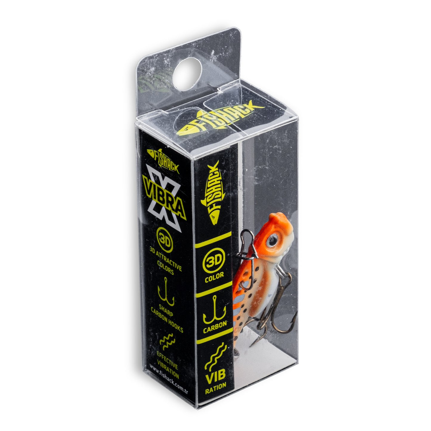 Vibrasyon Yem - LRF/Spin Jig - Fishack VibraX - 7g 40mm - Snow Drift - UV Boyalı