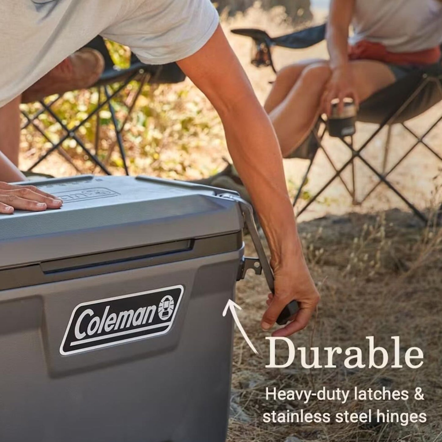 Soğutucu Buzluk - Coleman - Convoy 55 QT - 52 lt - Dark Storm