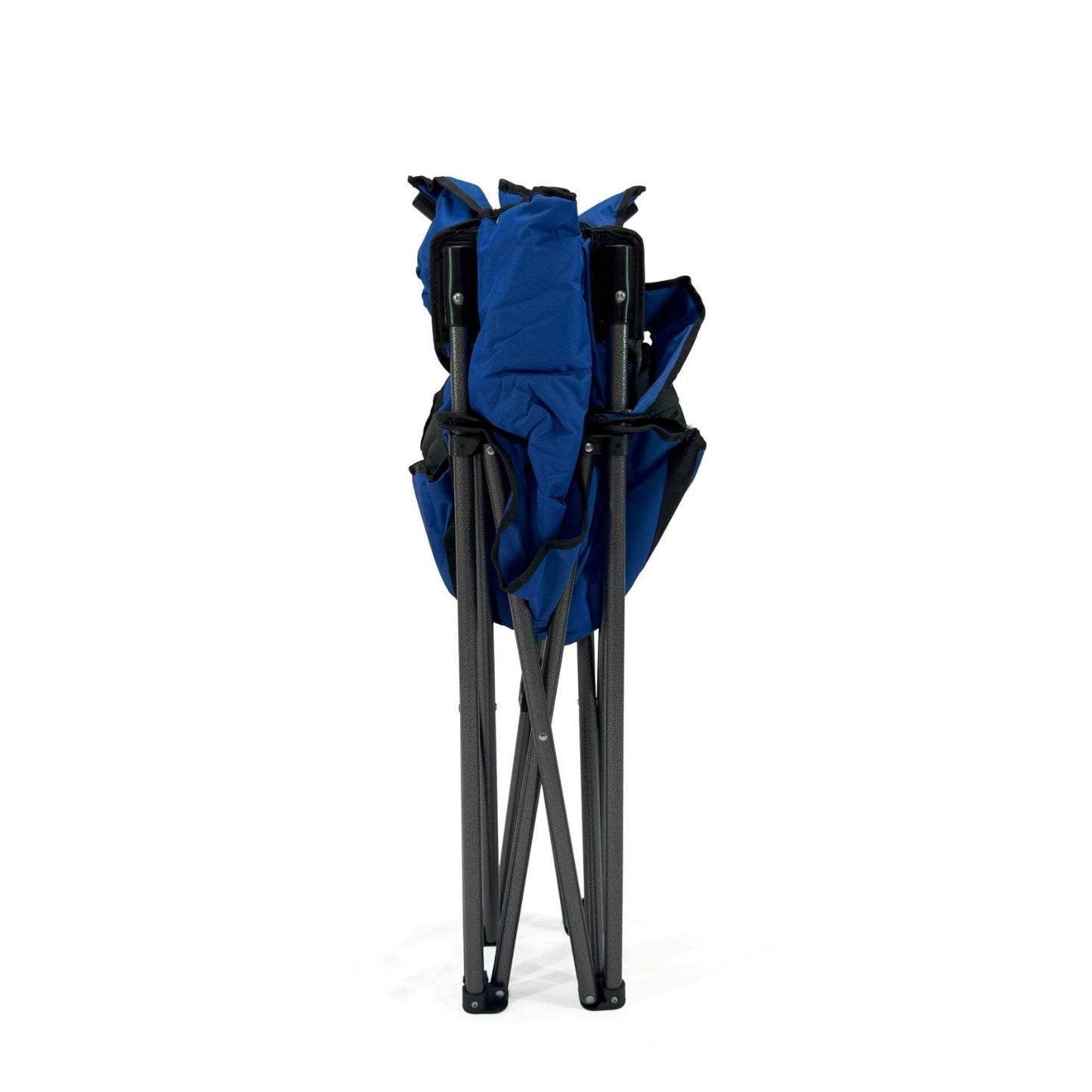 Katlanır Kamp Piknik Sandalyesi - Madfox Echo - Bardaklıklı - Mavi - 547287 - Taşıma Çantalı