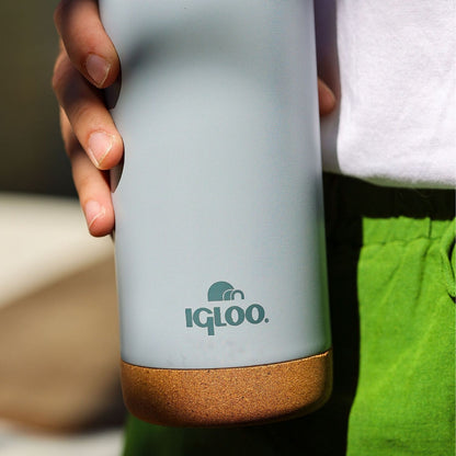 Çelik Mug Termos - Igloo - Cork - 500ml - Duman Mavi - 205695