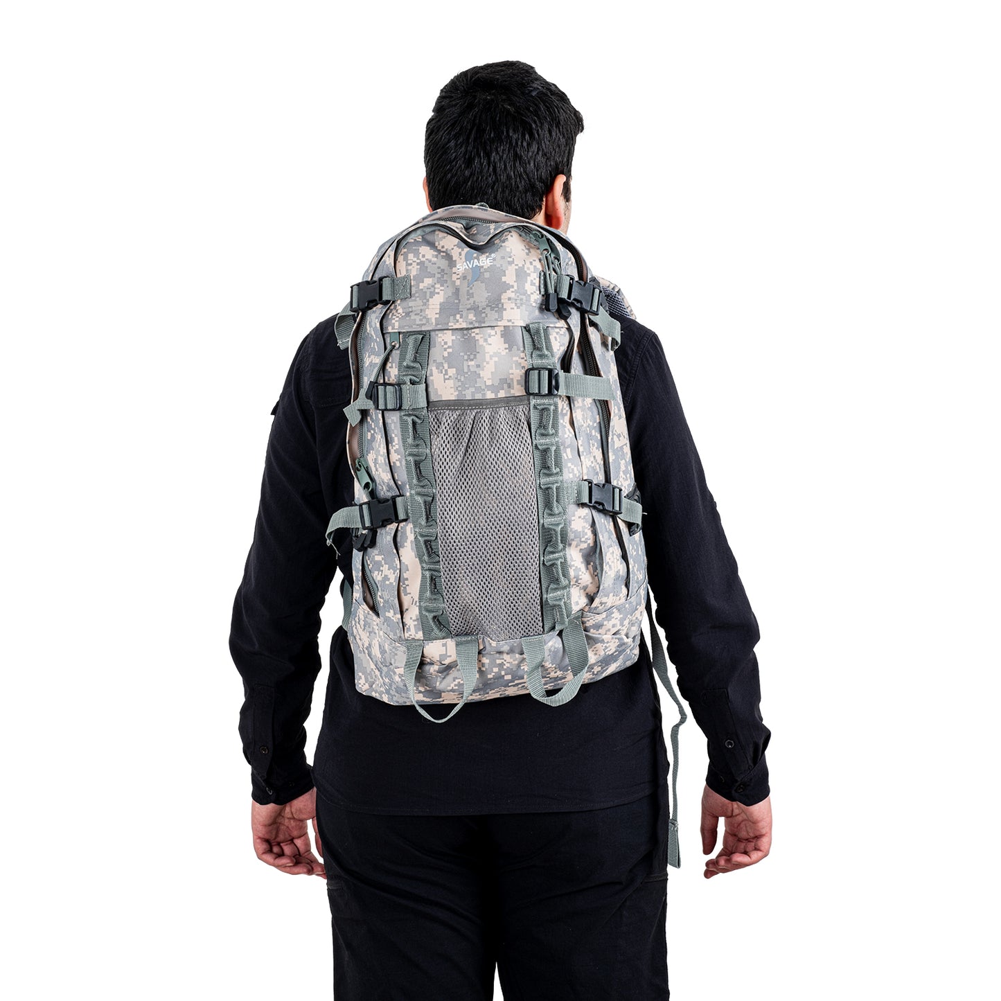 Outdoor Sırt Çantası - Savage Ventura - 50 LT. - Gri Kamuflaj - HH04033