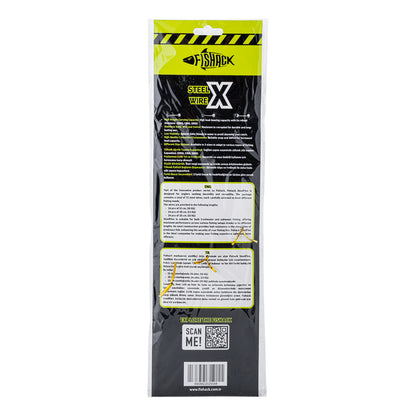 Klipsli Fırdöndülü Çelik Tel - Fishack WireX - 72'li Kartela Set