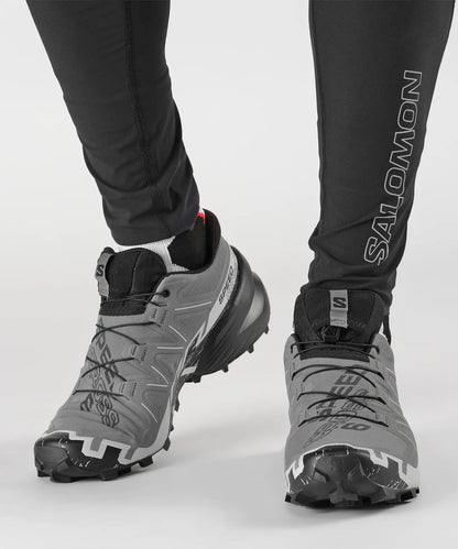 Salomon Speedcross 6 Erkek Koşu Ayakkabısı - Quiet Shade/Black/Pearl Blue