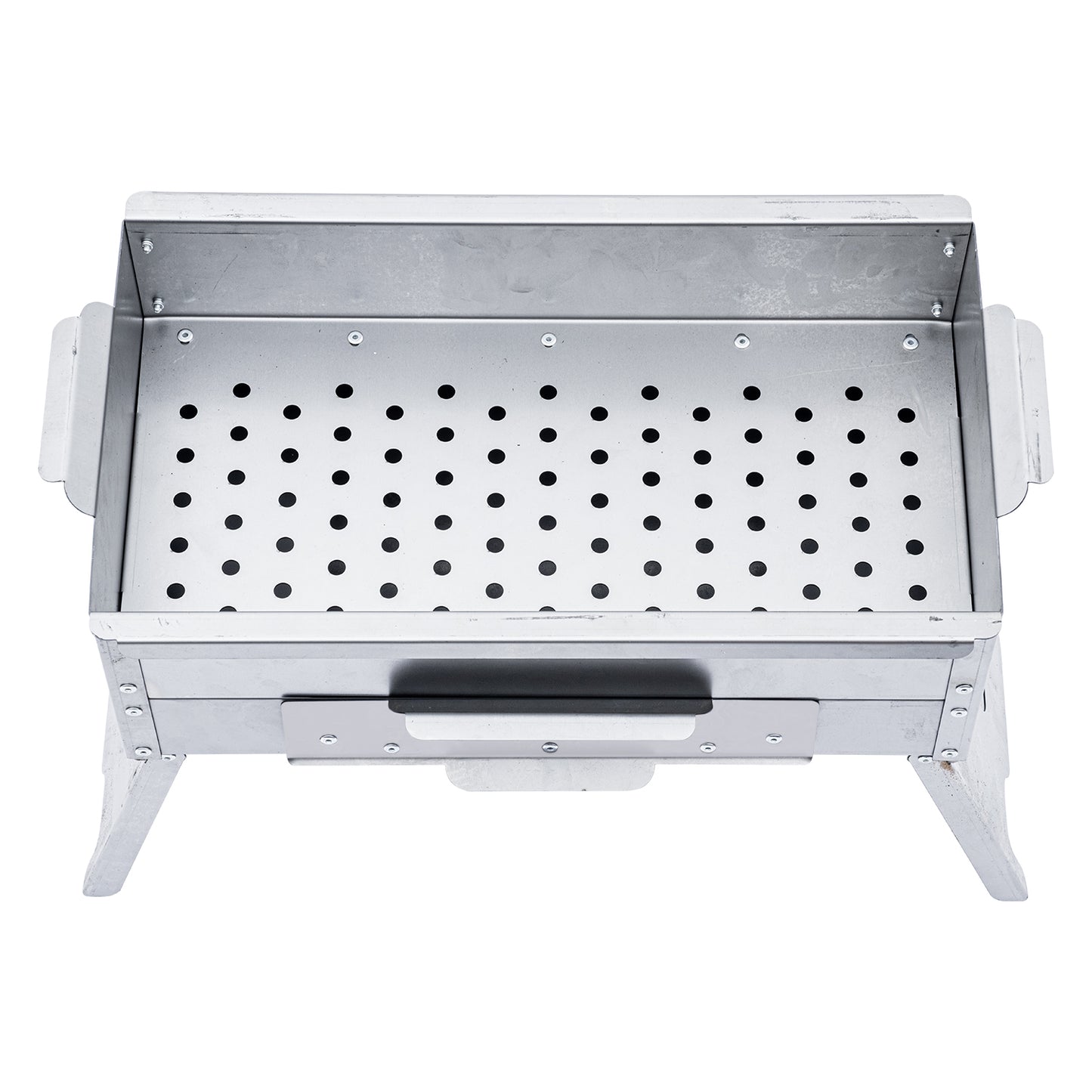 Katlanır Ayaklı Mangal - Argeus - Paslanmaz - Mühürleme Izgaralı - Kül Hazneli