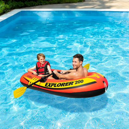 Şişme Bot Seti - Intex - Explorer 200 - 185cm - 2 Kişilik (58331)