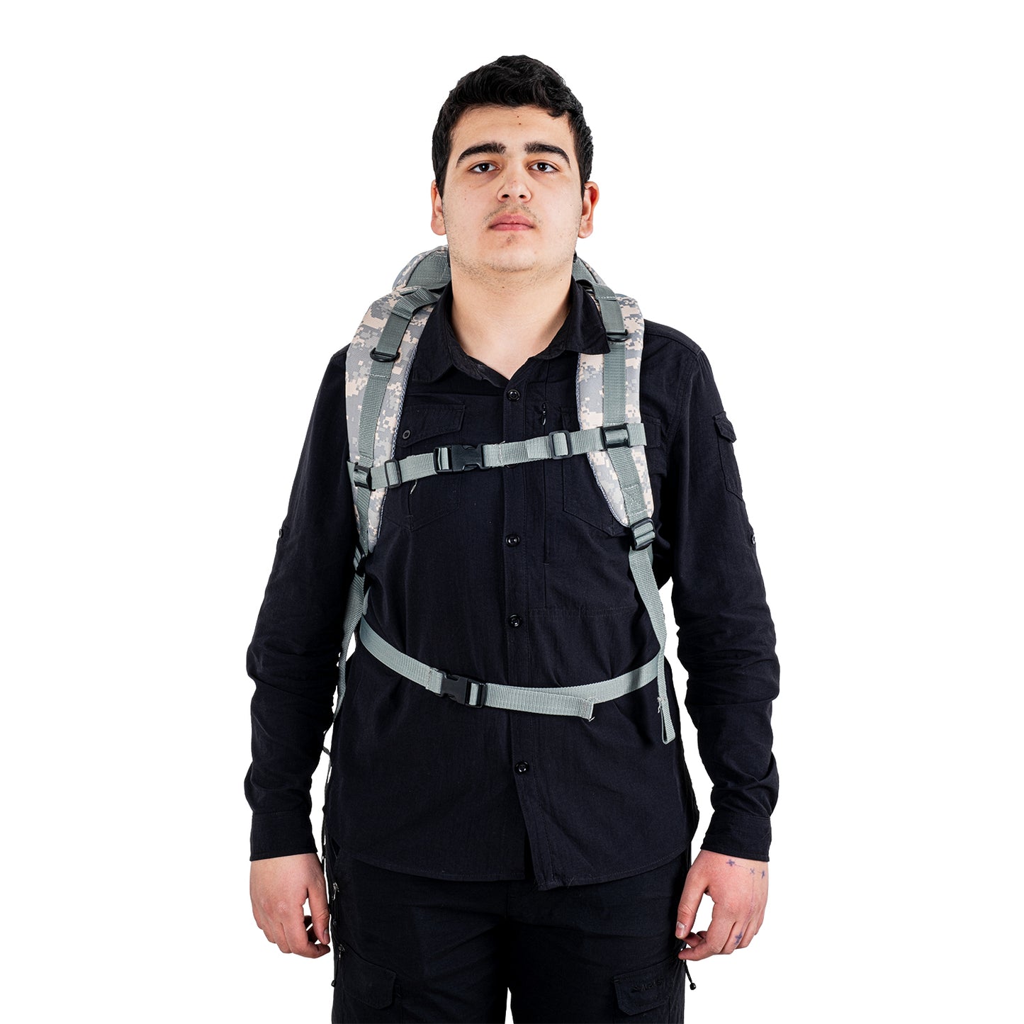 Outdoor Sırt Çantası - Savage Ventura - 50 LT. - Gri Kamuflaj - HH04033