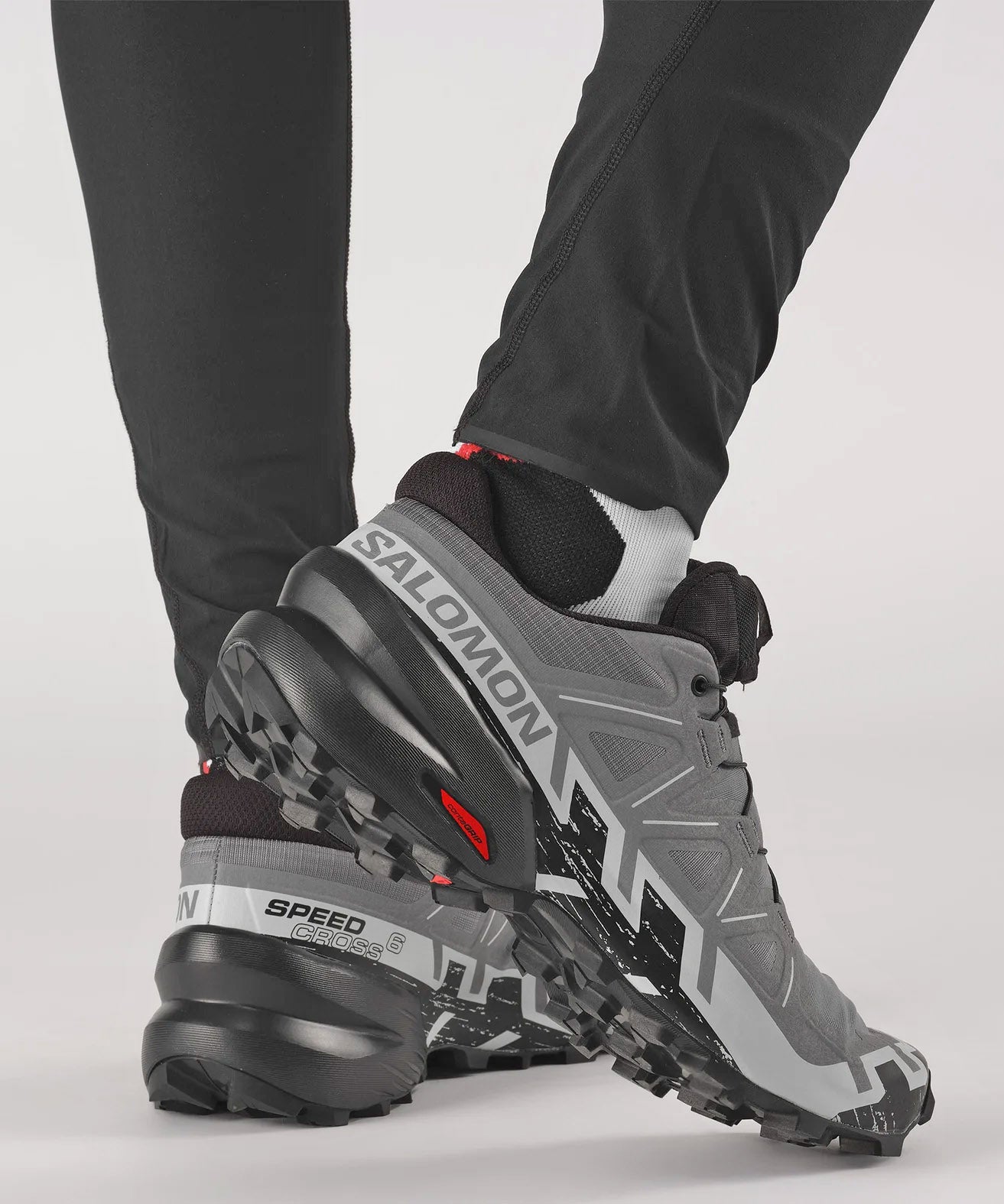 Salomon Speedcross 6 Erkek Koşu Ayakkabısı - Quiet Shade/Black/Pearl Blue
