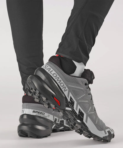 Salomon Speedcross 6 Erkek Koşu Ayakkabısı - Quiet Shade/Black/Pearl Blue
