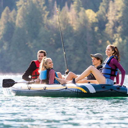 Şişme Bot Seti - Intex - Seahawk 4 - 351cm - 4 Kişilik (68351)