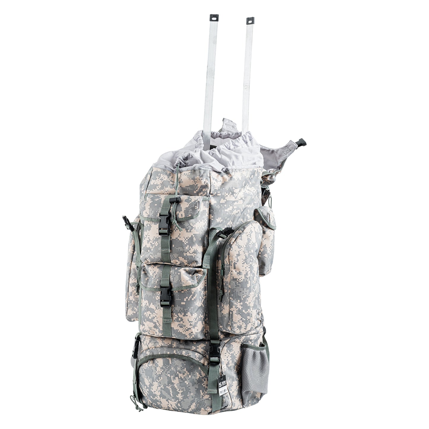 Outdoor Sırt Çantası - Savage Ventura - 110 LT. - Gri Dijital Kamuflaj - HH05328