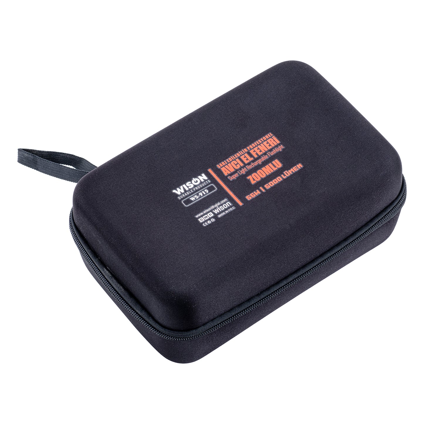 Şarj Edilebilir El Feneri - Wison - 5000 Lümen - 55 Watt