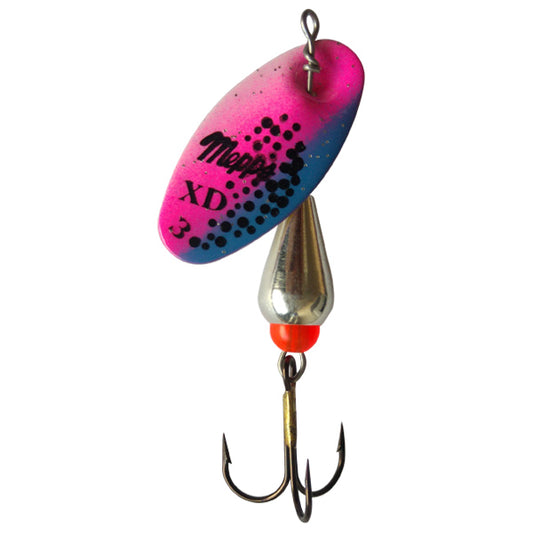 Alabalık Turna Döner Olta Kaşık - Mepps - XD Gümüş/Gökkuşağı No:2