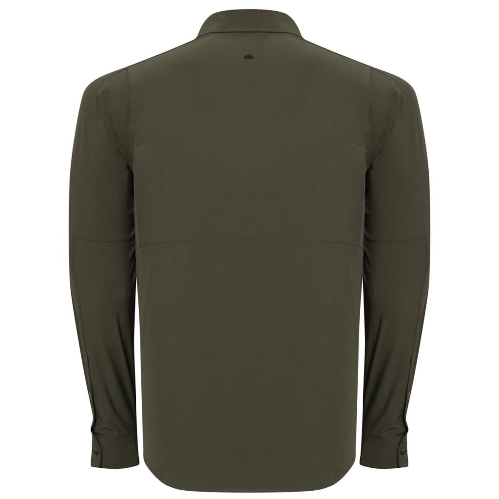 Alpinist Natriks Uzun Kollu Erkek Gömlek Haki (600702)