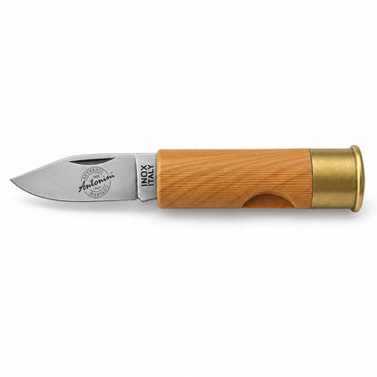 Antonini Old Bear Çakı - 12 CL. Temalı - Ağaç Desen - Naturel - Anto 1301-CU-S