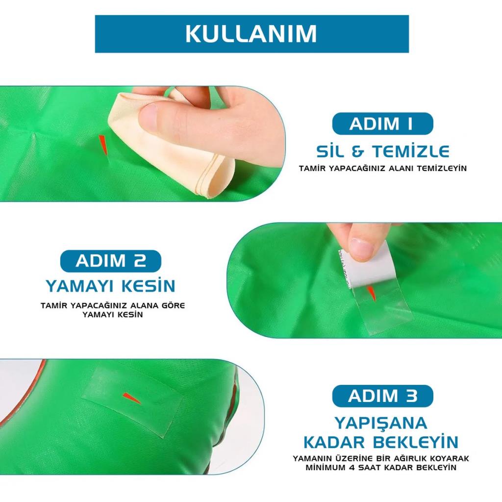 Argeus Kendinden Yapışkanlı Tamir Yaması Lacivert