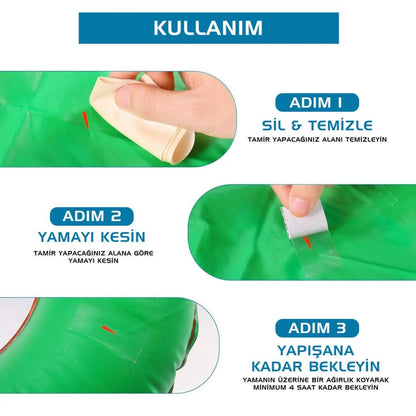 Argeus Kendinden Yapışkanlı Tamir Yaması Lacivert