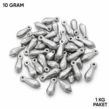 Armut Kurşun - Dip Olta Kurşunu - 10gr (1 KG)