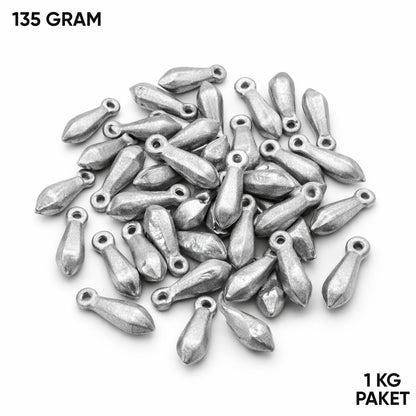 Armut Kurşun - Dip Olta Kurşunu - 135gr (1 KG)