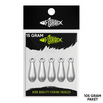 Armut Olta Kurşunu - Dip Kurşunu - 15gr - (105gr Paket)