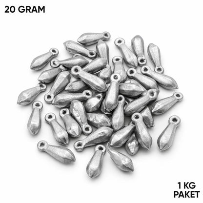 Armut Olta Kurşunu - Dip Kurşunu - 20 gr (1 KG)