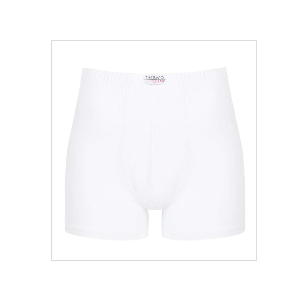Bambu Erkek Boxer Short - Thermoform - Beyaz