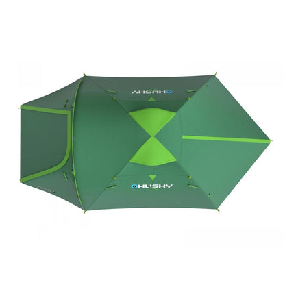 Bizon 4 Plus 4 Kişilik Çadır - Yeşil - Husky