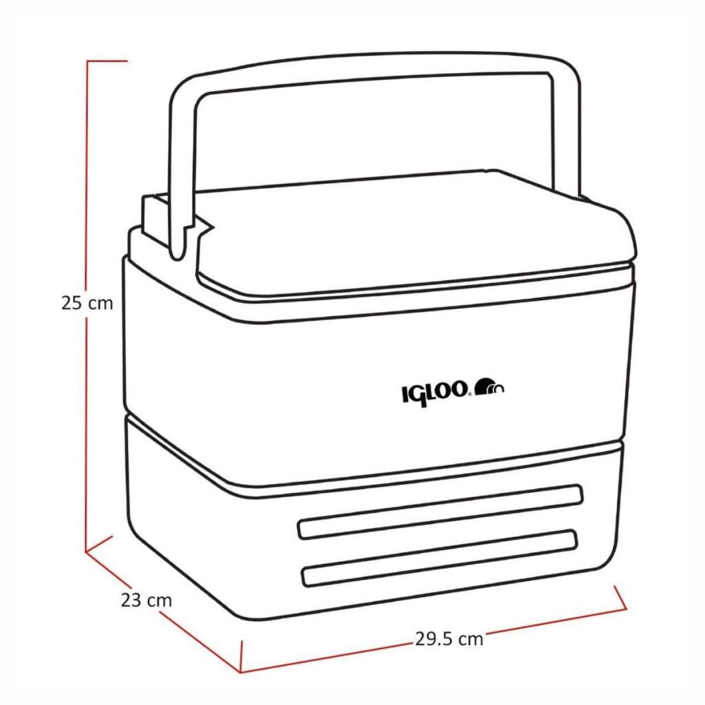 Buzluk - Igloo - EliteCore - 8.2 lt - Yeşil - 300724