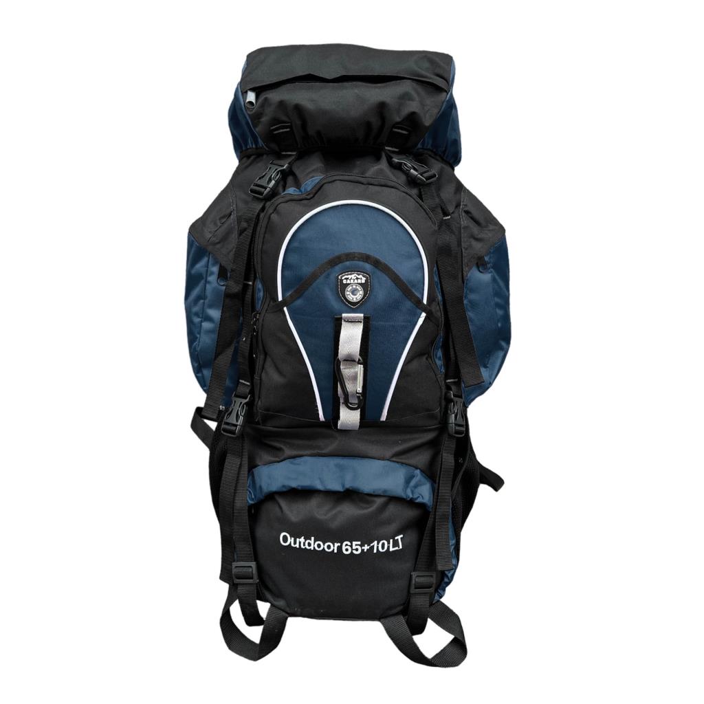 Cakard Profesyonel Dağcı Sırt Çantası 65+10 Lt Lacivert 965-CK